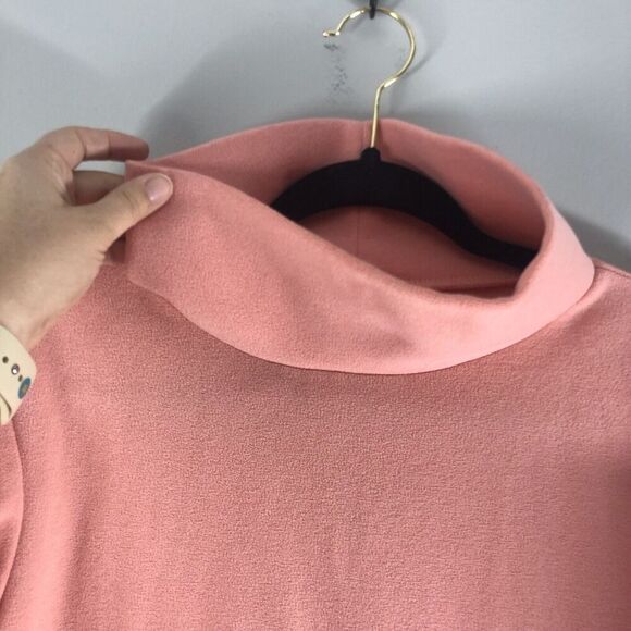 Dudley Stephens Sz Medium Park Slope Fleece Standing Turtleneck Pullover Sweater - Picture 4 of 15
